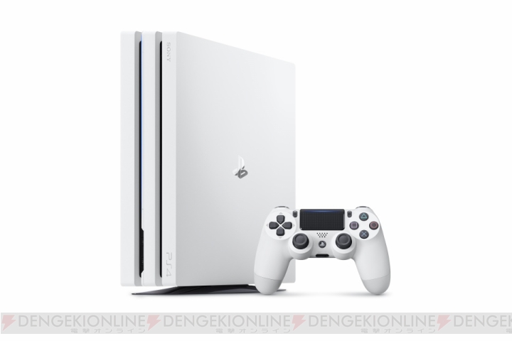 PS4 Pro初のカラーバリエーション、グレイシャー・ホワイトが数量限定で9月6日に発売