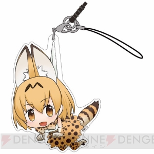 『けものフレンズ』かばんやサーバルのつままれキーホルダーが登場。コミケ92で先行販売予定