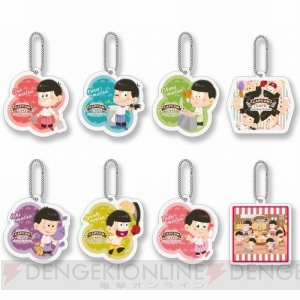 カプコンカフェ×『おそ松さん』カフェ限定グッズ公開。缶バッジやふわふわコースターが登場