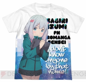 『エロマンガ先生』和泉紗霧がデザインされたフルグラフィックTシャツや手帳型スマホケースが登場