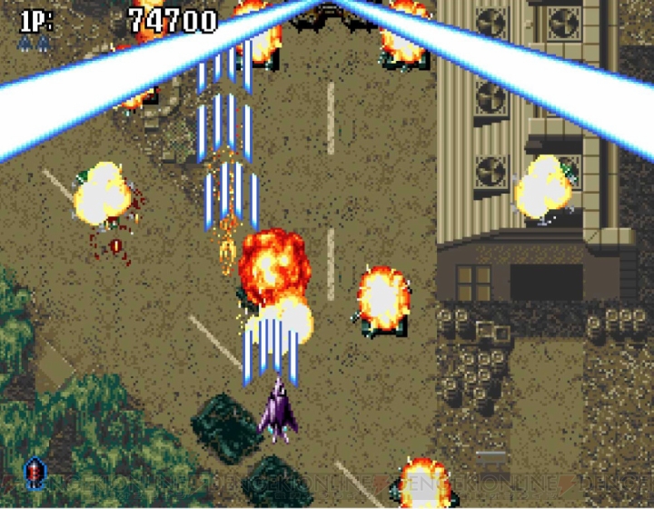 縦スクロールstg アケアカneogeo ソニックウィングス2 8月3日より配信 マルチエンディングを搭載 電撃オンライン