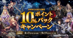 DMM版『シャドウバース』で10％ポイントバックキャンペーンが開催中