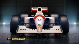 『F1 2017』ホンダのエンジンを使った名車“1988 McLaren MP4/4”などの紹介映像公開