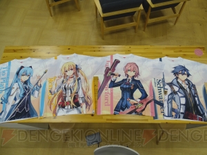 人気キャラ4種の『閃の軌跡III』フルグラフィックTシャツ。予約しめ切りは8月22日まで