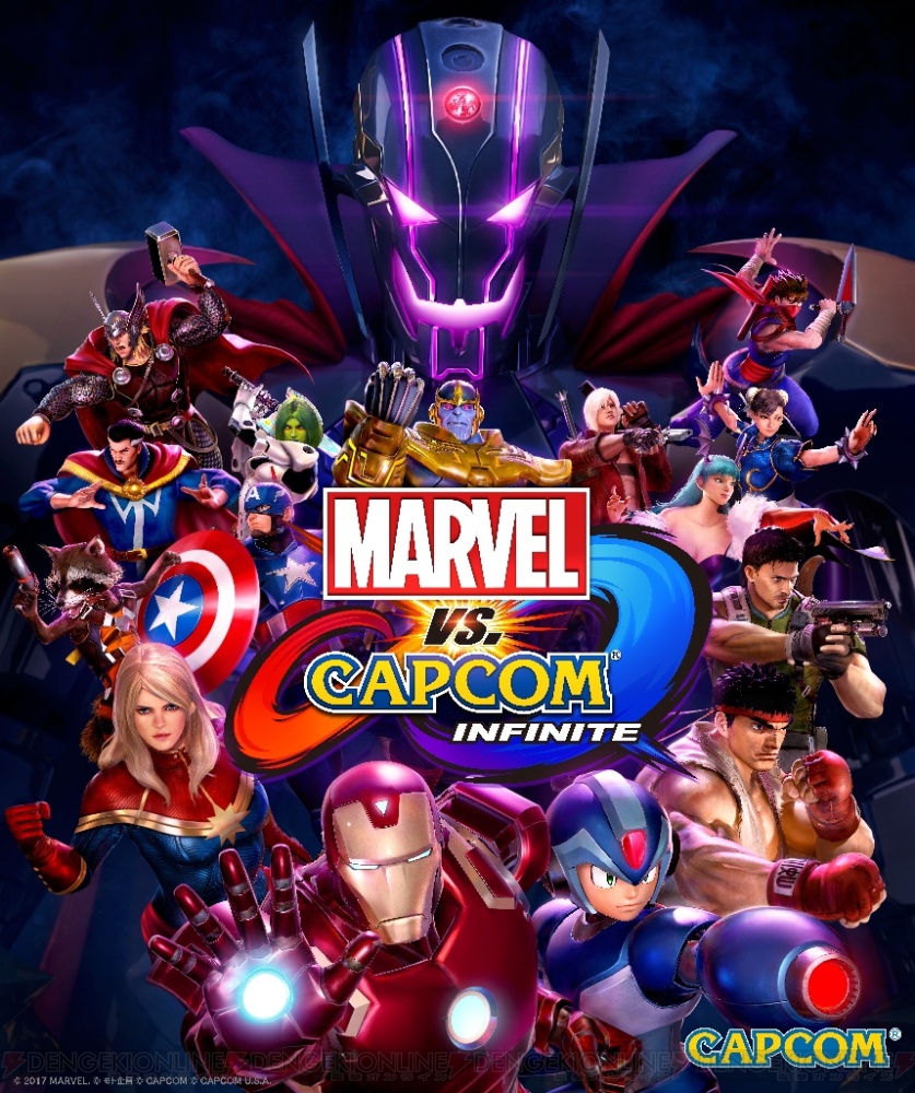 マーベル VS. カプコン：インフィニット』オリジナルB2ポスターが