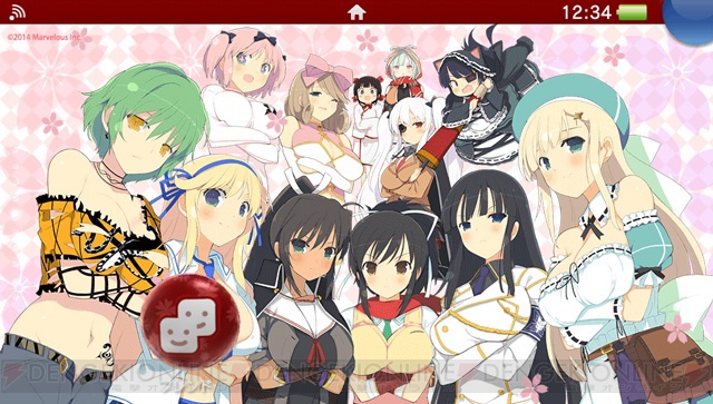 『閃乱カグラ』の魅力がたっぷりのPS4/PS Vita用の新テーマが配信