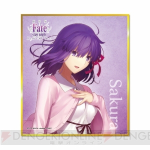 『Fate/stay night Heven’s Feel』のトレーディングホログラム缶バッジ、ミニ色紙が発売決定