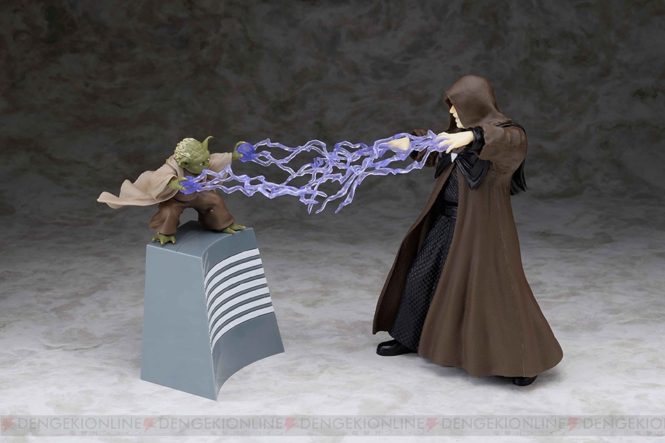 スター・ウォーズ』ヨーダとパルパティーンのフィギュアであの名シーン