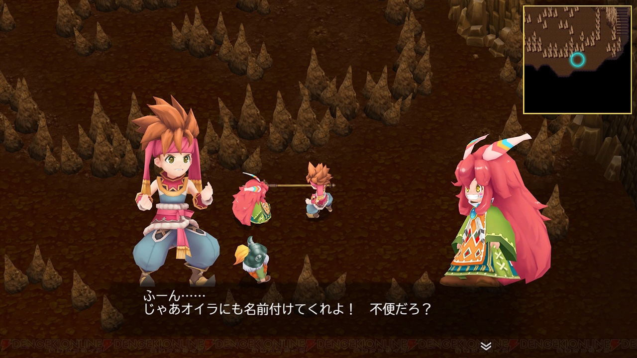 PS4/PS Vita/PC『聖剣伝説2』ランディ、プリム、ポポイの情報