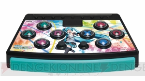 『初音ミク FT DX 専用ミニコン』はアーケード筐体と同じ配置に！ プリセット機能でボタン配置を切り替え可能