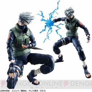 『NARUTO』カカシのアクションフィギュアが予約受付開始。理想のポージングができる