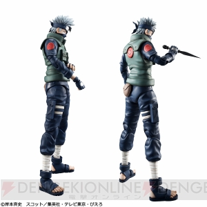 『NARUTO』カカシのアクションフィギュアが予約受付開始。理想のポージングができる