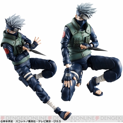 NARUTO』カカシのアクションフィギュアが予約受付開始。理想の