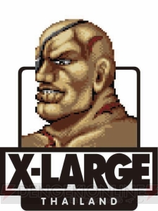 『スト2』がXLARGE（R）と初コラボし、Tシャツやメッシュキャップなどのグッズを発売