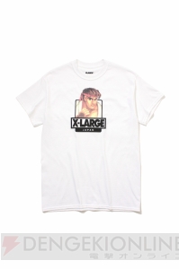 『スト2』がXLARGE（R）と初コラボし、Tシャツやメッシュキャップなどのグッズを発売