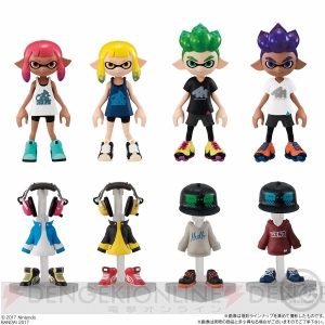 『スプラトゥーン2』のボーイ＆ガールや身につけている“ギア”が食玩で登場