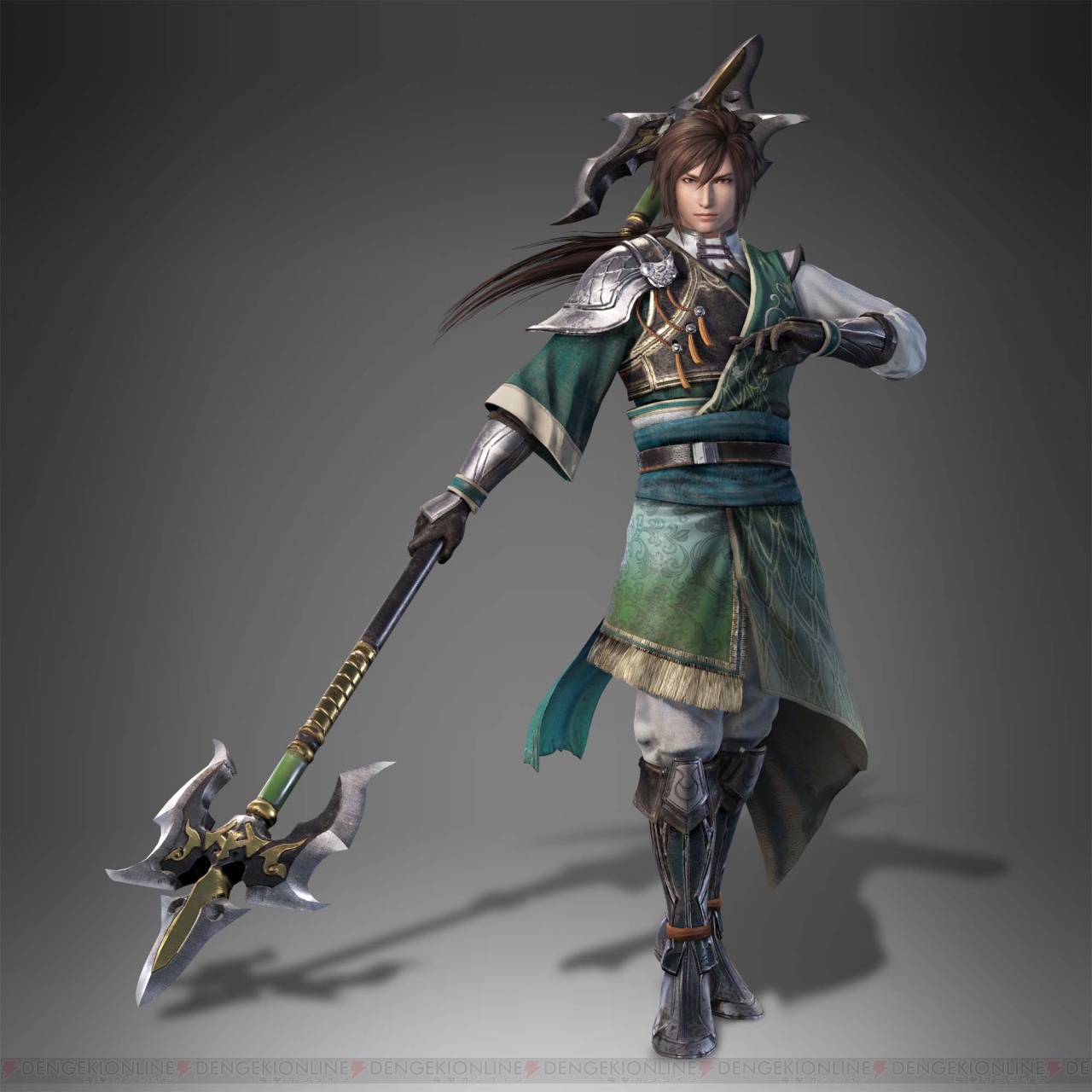 真・三國無双8』新武将“曹休”の情報が公開。5枚の刃が重なった
