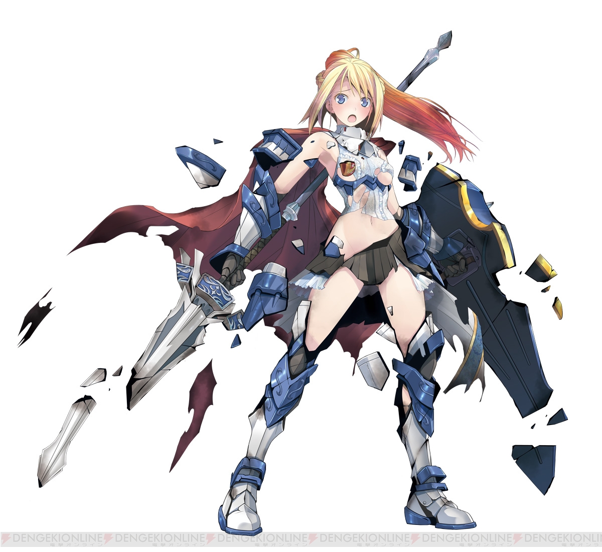 ダンボール戦機 の新作 装甲娘 ではlbxが美少女に セクシーな装甲破損イラストも 電撃オンライン