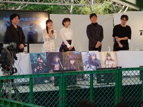 キャスト陣も登壇した『Fate/stay night HF』×『FGO』ステージをレポート