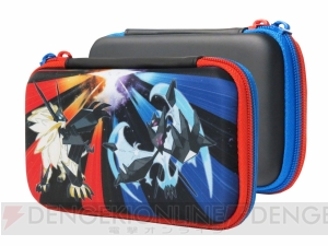 『ポケモン ウルトラサン・ウルトラムーン』New2DS LL用のポーチとカバーが11月17日発売