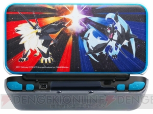 『ポケモン ウルトラサン・ウルトラムーン』New2DS LL用のポーチとカバーが11月17日発売