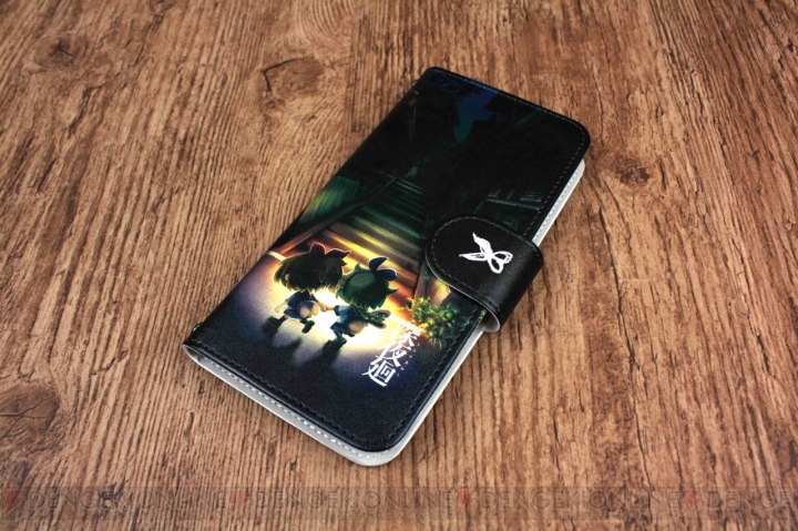 『深夜廻』の手帳型スマートフォンケースが発売。ユイとハルの描かれたイラストを使用