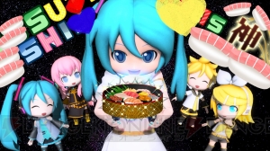 『初音ミク Project DIVA FT DX』のPVフォト機能ではさまざまなスタンプを設定可能