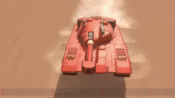 赤い戦車が疾走する謎の動画が公開。詳細情報は10月26日に発表