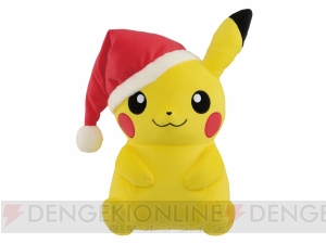 『ポケモン サン＆ムーン』ウトウトしているピカチュウに癒される！ クリスマス仕様の『ポケモン』グッズが登場