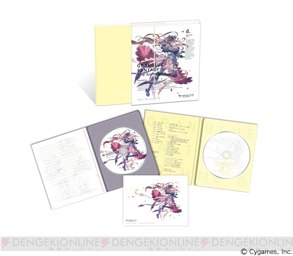 アニメ『グラブル』BD＆DVD第6巻と楽曲CD『蒼紅華之舞』が発売中