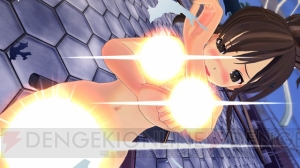 『閃乱カグラ Burst Re：Newal』空中で連続攻撃を繰り出せる“飛翔乱舞”などのアクションを紹介