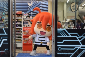 『FGO』一色のローソン秋葉原スクエア店の模様をお届け。マシュの録りおろしボイスも聞ける