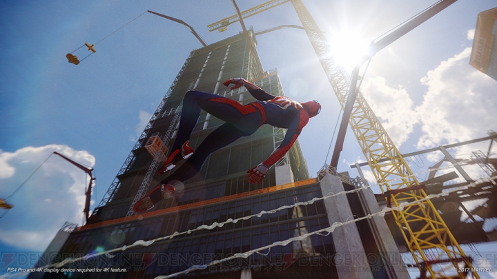 【PGW2017】『スパイダーマン』の新たなユニバース始動。ウェブスイングで大空を駆けろ！