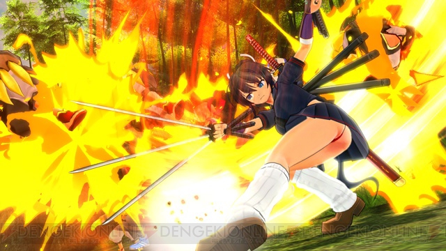 『閃乱カグラ Burst Re：Newal』強敵や複数の敵との戦いで重宝する必殺技“秘伝忍法”を紹介