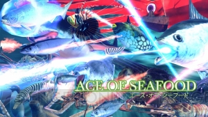 PS4版『ACE OF SEAFOOD』が配信中。広大な海を舞台に光線を放つ魚やカニたちが戦う！