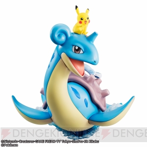 『ポケモン』ラプラスがサトシとピカチュウを乗せた姿でフィギュア化