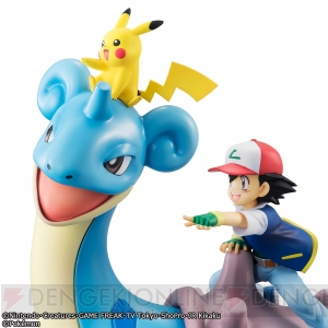 ポケモン ラプラスがサトシとピカチュウを乗せた姿でフィギュア化 電撃オンライン