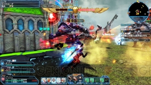 『PSO2』に『DOA』とのコラボスクラッチ“やわらかバースト”登場。かすみやマリーらのコスチュームを紹介