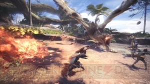 『MH：ワールド』動画を2本公開。拠点やフィールド、武器やモンスターに注目