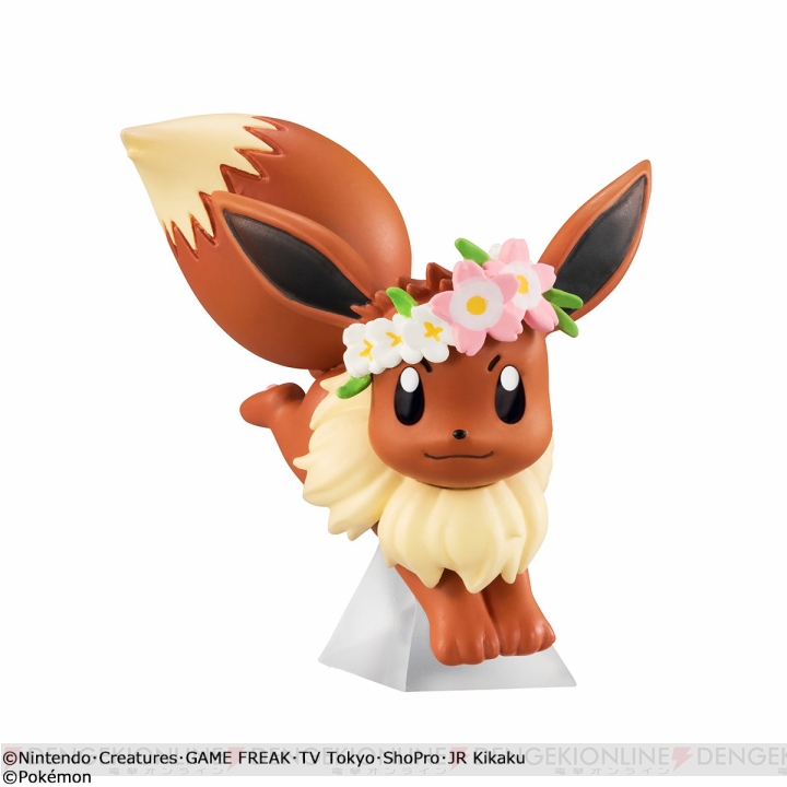 『ポケモン』セレナとニンフィアのフィギュアが登場。初回限定特典には花冠をかぶったイーブイが付属