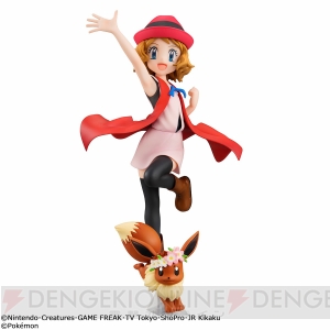 『ポケモン』セレナとニンフィアのフィギュアが登場。初回限定特典には花冠をかぶったイーブイが付属