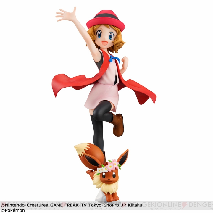 『ポケモン』セレナとニンフィアのフィギュアが登場。初回限定特典には花冠をかぶったイーブイが付属