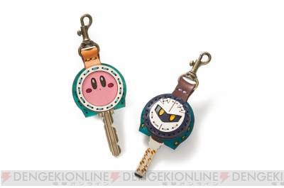 星のカービィ カービィとメタナイトのレザーキーキャップ登場 特典にはマキシムトマトのチャームが付属 電撃オンライン