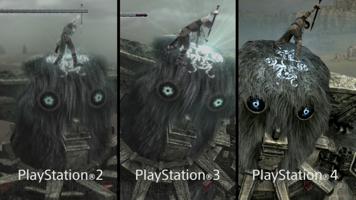 『ワンダと巨像』PS4/PS3/PS2の比較映像が公開。早期購入特典には“生命の剣”とPS4用テーマが付属