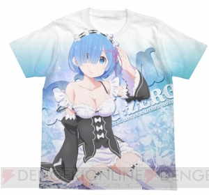 『リゼロ』レムの描きおろしイラストを使用したTシャツとタペストリーがコミケ93で先行販売