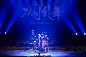 舞台『刀剣乱舞』ジョ伝 三つら星刀語り公演写真到着。異変の巻き起こる小田原の地に九振りの刀が立つ