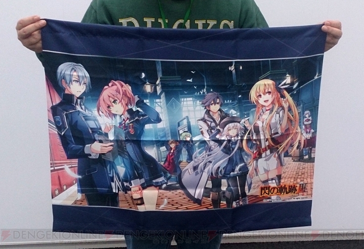 『閃の軌跡III』布製地図ポスターやクロウのコインなどのグッズを“電撃屋冬まつり”で販売