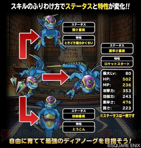 『DQMSL』最果ての魔大陸で自由にステータスや特性をカスタマイズできるモンスターが登場