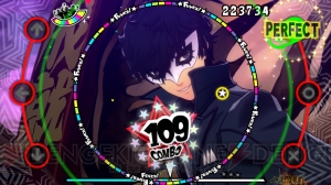 『P5D』には『ペルソナ5』の名曲など25曲が収録。坂本竜司はロックで熱いダンスを披露する