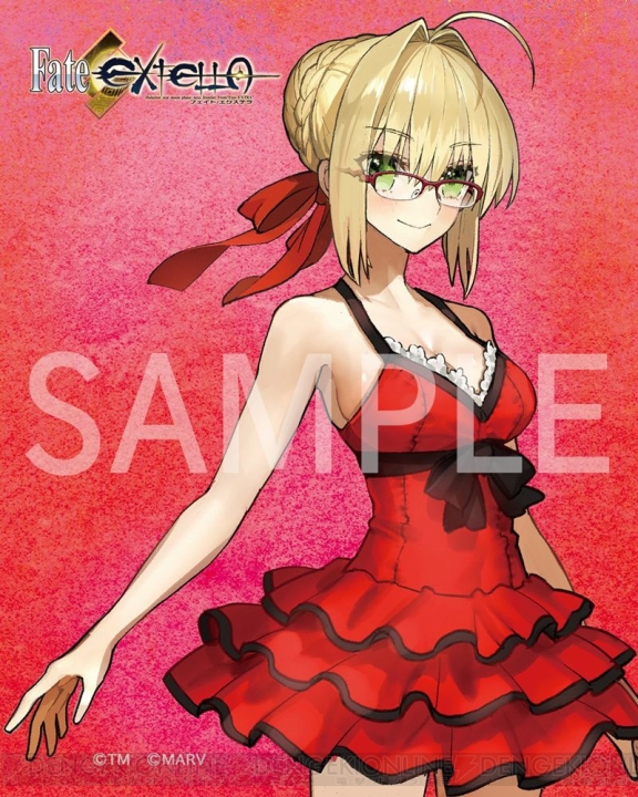 『Fate/EXTELLA』ネロをイメージしたコラボ眼鏡が1月27日より発売